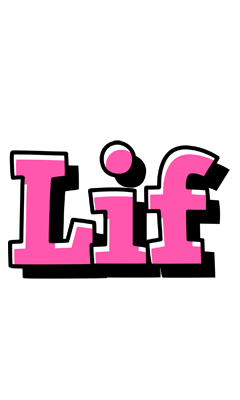 Lif girlish logo