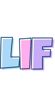 Lif pastel logo