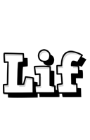 Lif snowing logo