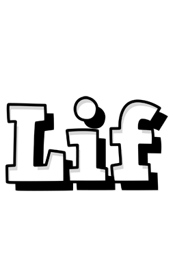 Lif snowing logo