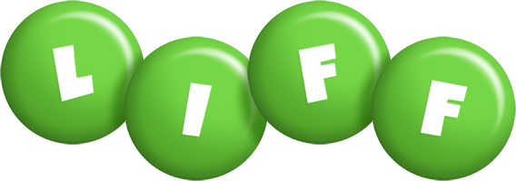 Liff candy-green logo