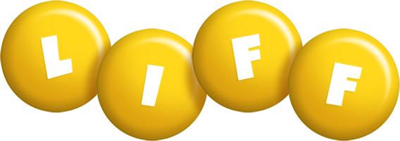 Liff candy-yellow logo