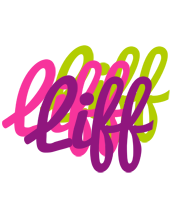 Liff flowers logo