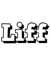 Liff snowing logo