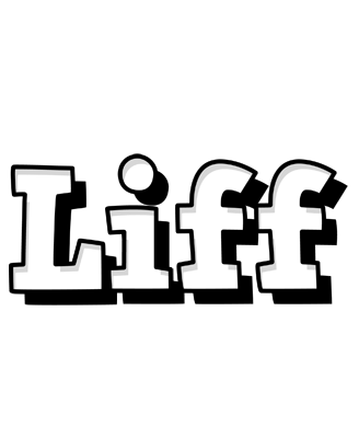 Liff snowing logo
