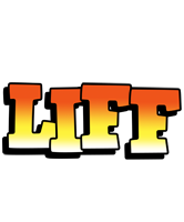 Liff sunset logo