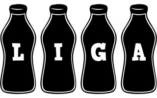 Liga bottle logo