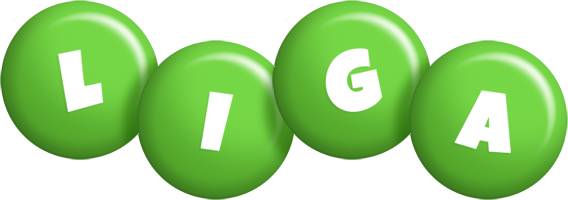 Liga candy-green logo