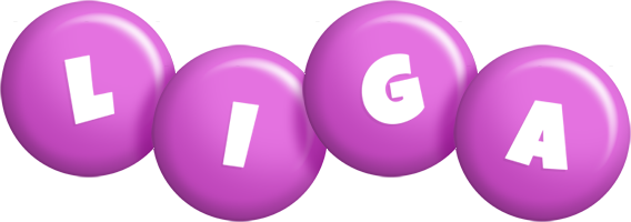 Liga candy-purple logo