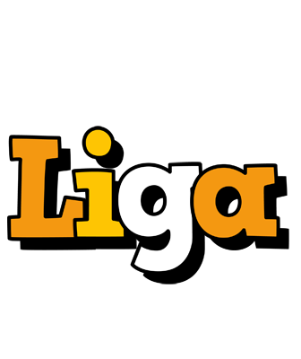 Liga cartoon logo