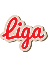 Liga chocolate logo