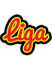 Liga fireman logo