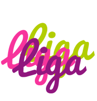Liga flowers logo