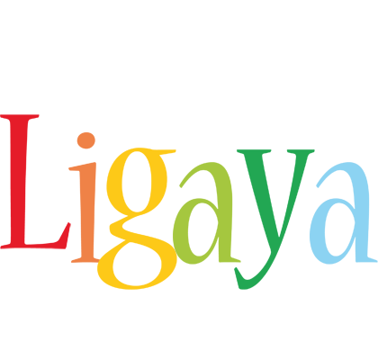 Ligaya birthday logo
