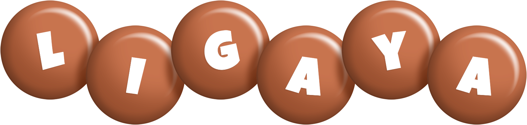 Ligaya candy-brown logo