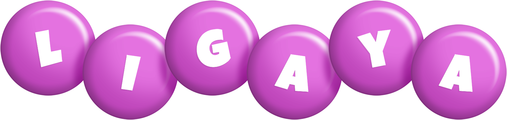 Ligaya candy-purple logo