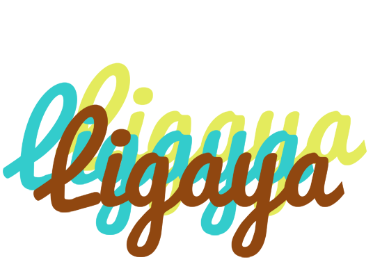 Ligaya cupcake logo