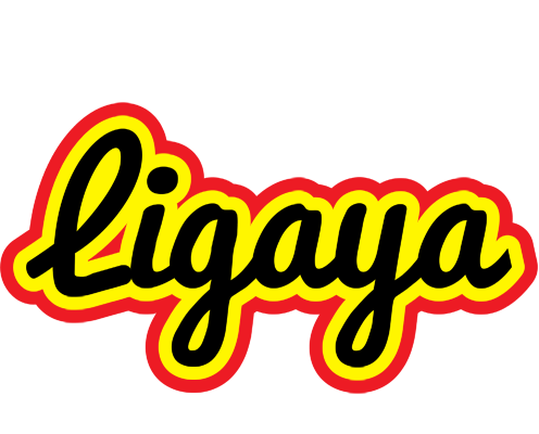 Ligaya flaming logo