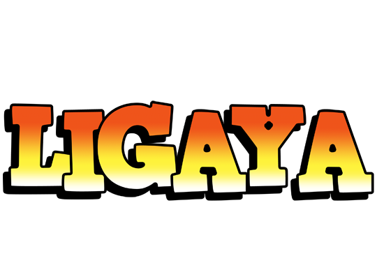 Ligaya sunset logo