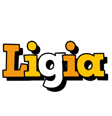 Ligia cartoon logo