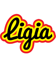 Ligia flaming logo