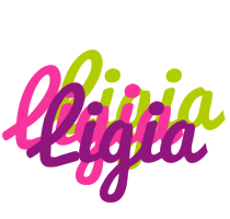 Ligia flowers logo