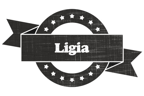 Ligia grunge logo