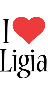 Ligia i-love logo