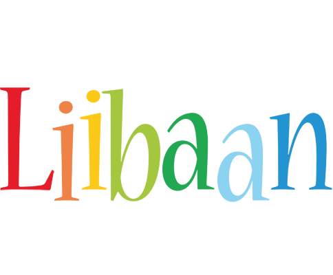 Liibaan birthday logo