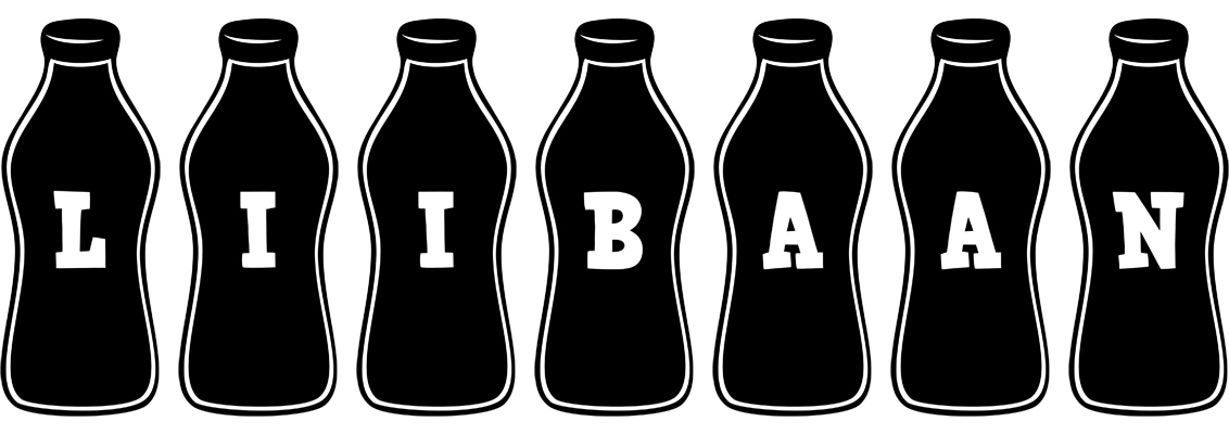 Liibaan bottle logo
