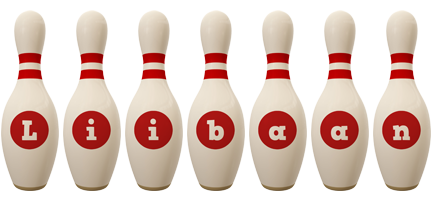 Liibaan bowling-pin logo