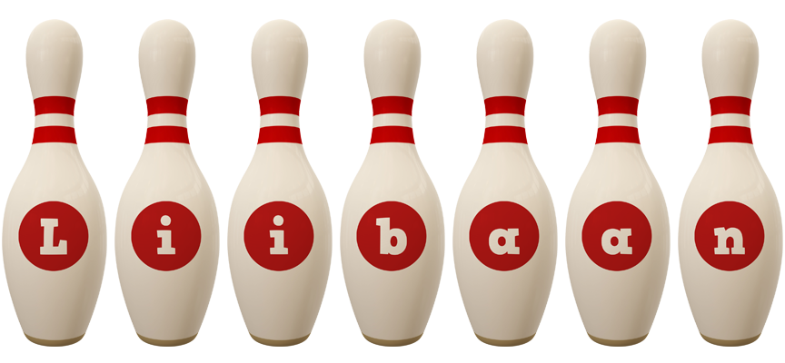 Liibaan bowling-pin logo