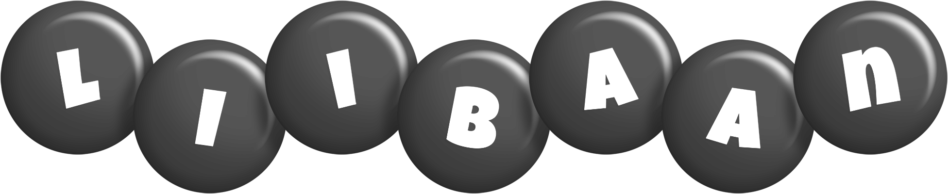 Liibaan candy-black logo