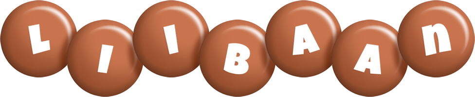 Liibaan candy-brown logo