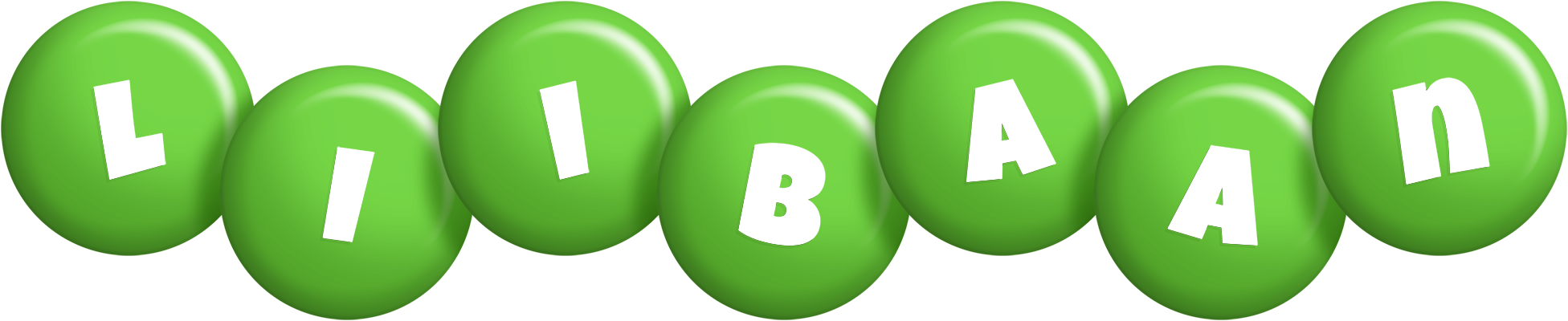 Liibaan candy-green logo