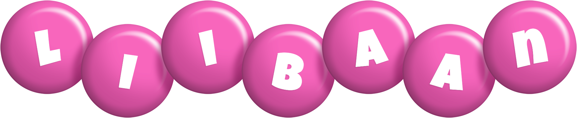 Liibaan candy-pink logo