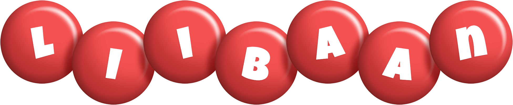 Liibaan candy-red logo