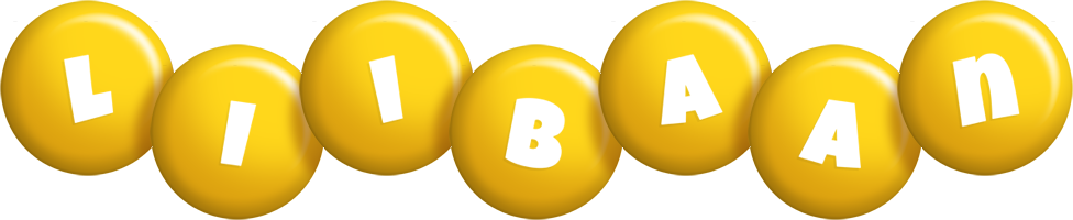 Liibaan candy-yellow logo