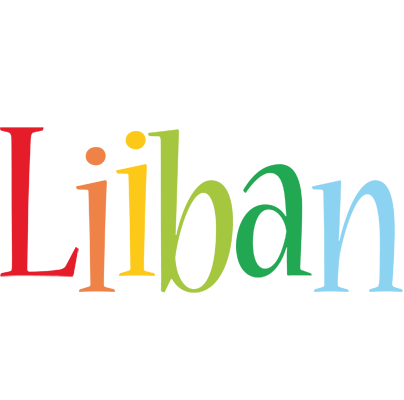 Liiban birthday logo