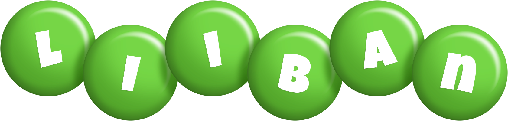 Liiban candy-green logo