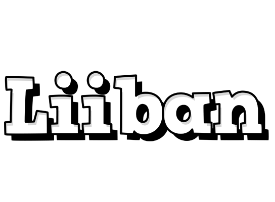 Liiban snowing logo
