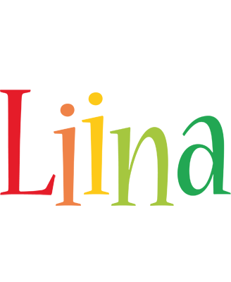 Liina birthday logo