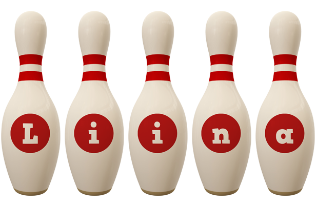Liina bowling-pin logo