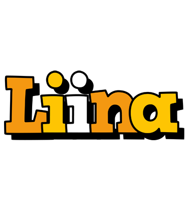Liina cartoon logo