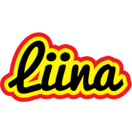 Liina flaming logo