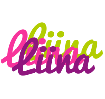 Liina flowers logo