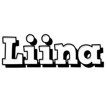 Liina snowing logo