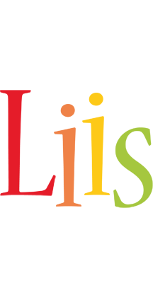 Liis birthday logo