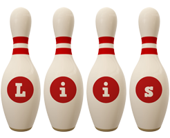 Liis bowling-pin logo