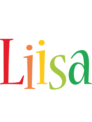 Liisa birthday logo